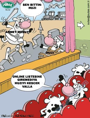 Sütaş karikatürleri Nizip.com'da Olursa.