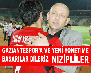 Gaziantepsor-Galatasaray maçında Niziplilerden AFİŞ