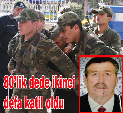 80'lik dede katil oldu