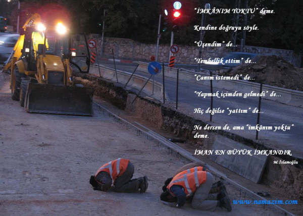 Namazla DİN' lenelim