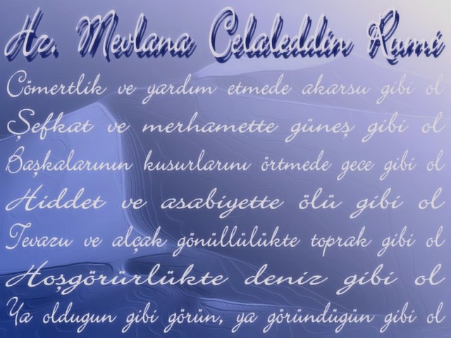 Mevlana Celaleddin Rumi