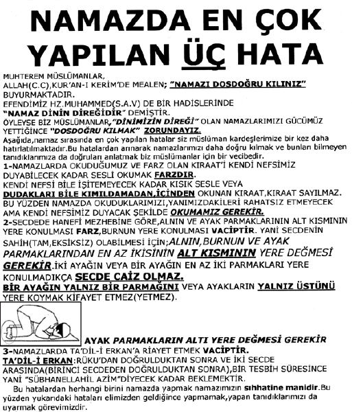 Namazla DİN' lenelim