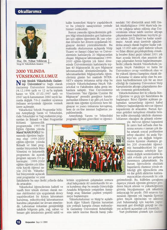 Karpuzatan Dergisi 2000
