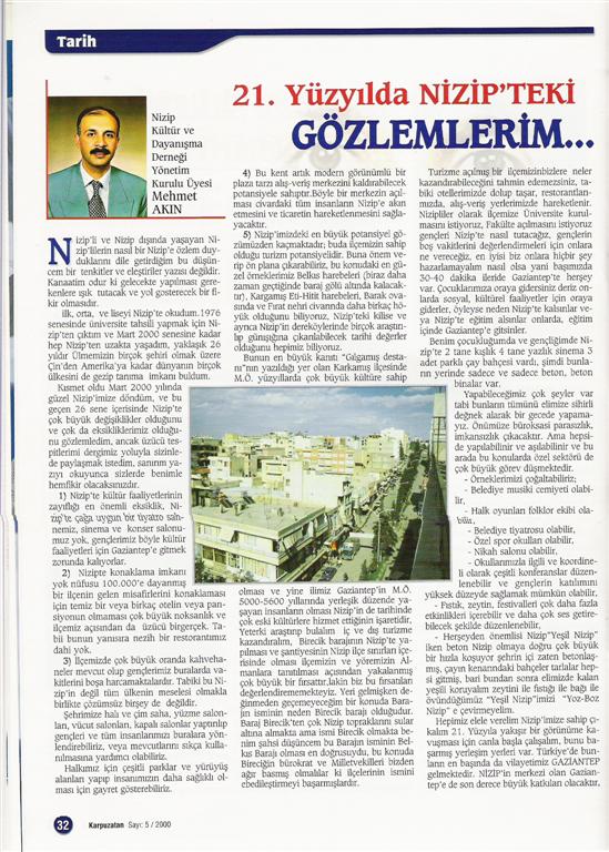Karpuzatan Dergisi 2000