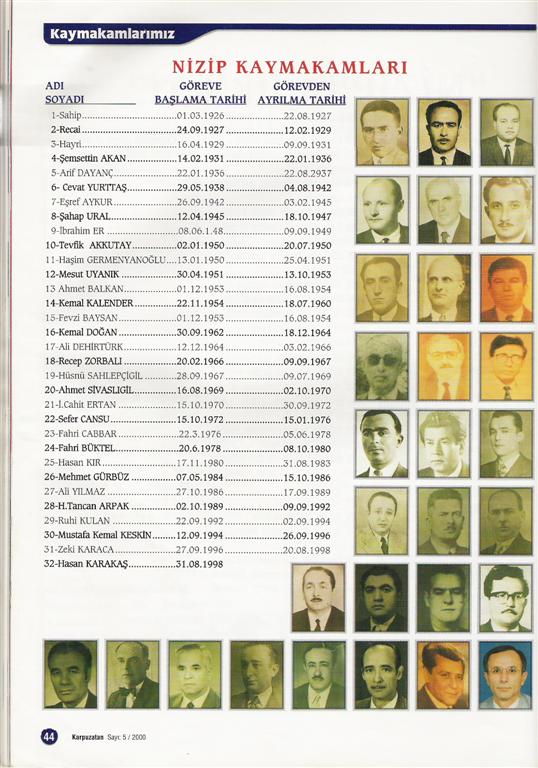 Karpuzatan Dergisi 2000