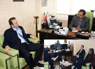 Güner'den cemiyete ziyaret