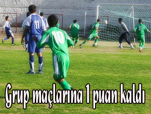 2 maç + 1 puan = grup maçları