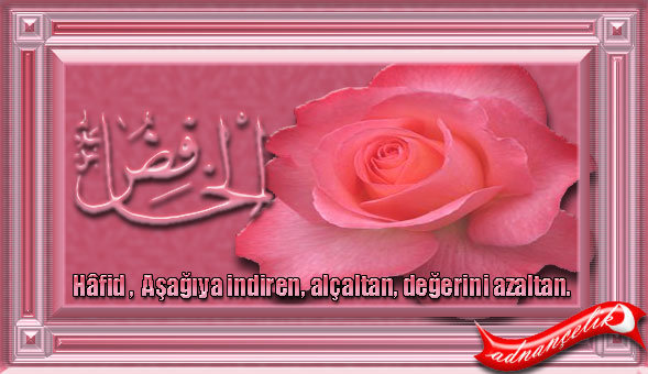 (TABLOSU) Esma-Ül Hüsna