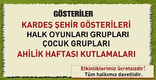 3. Uluslararasi Antepfistigi Kultur ve Sanat Festivali Basliyor !