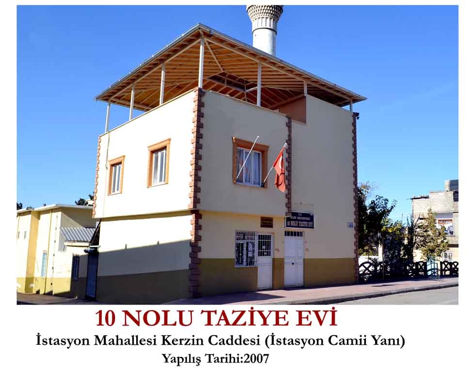 Taziye evleri numara ve adresleri