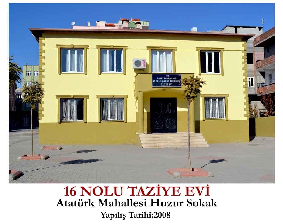 Taziye evleri numara ve adresleri