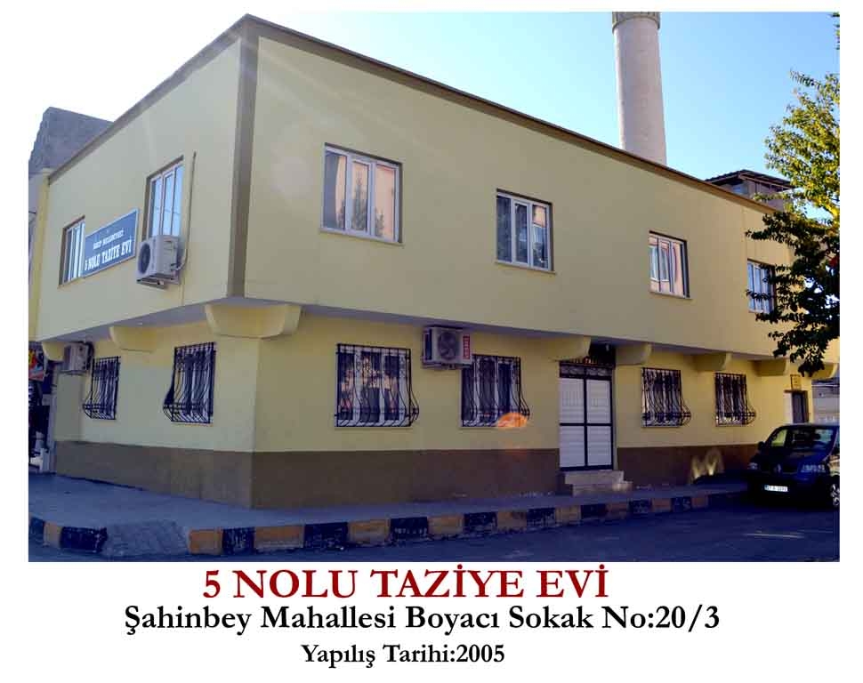 Taziye evleri numara ve adresleri