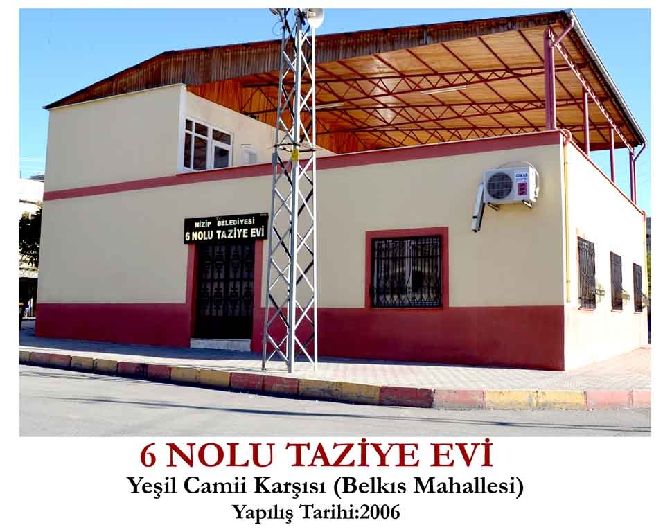 Taziye evleri numara ve adresleri