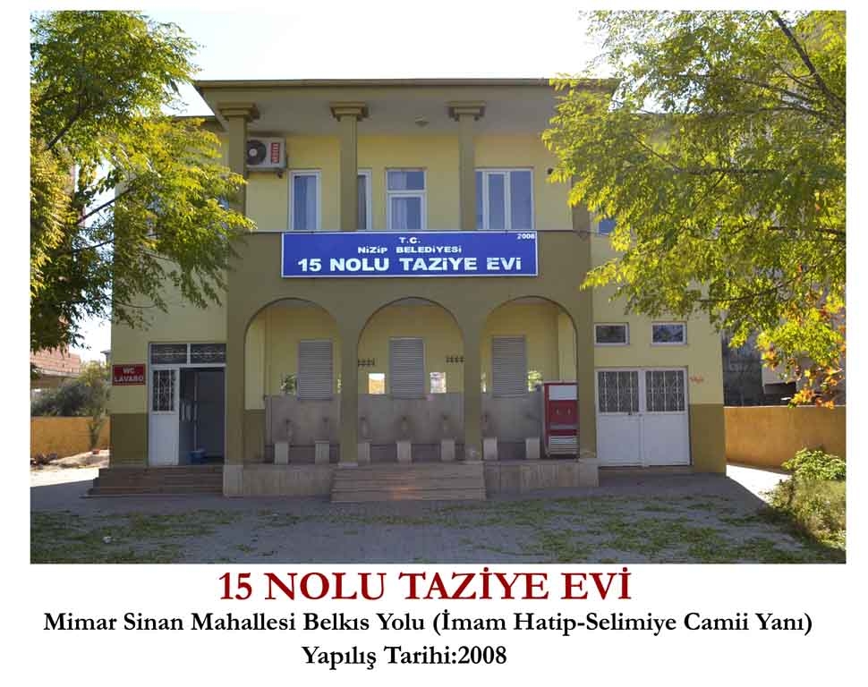 Taziye evleri numara ve adresleri