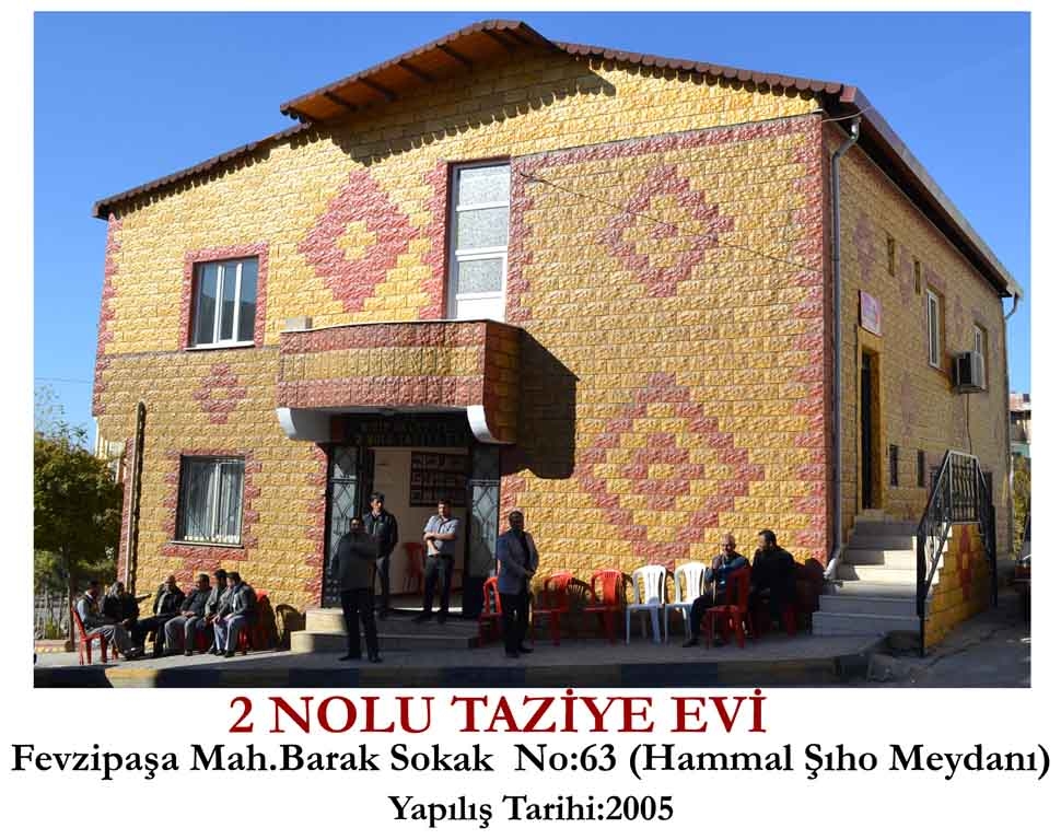 Taziye evleri numara ve adresleri
