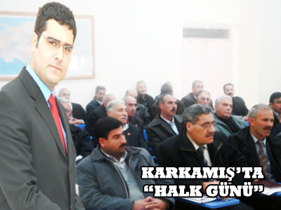 Karkamış Kaymakamlığına büyük takdir Karkamış Kaymakamlığına büyük takdir
