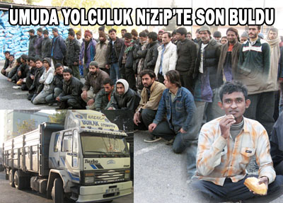Yine kaçak göçmen yakalandı