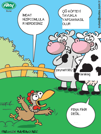 Sütaş karikatürleri Nizip.com'da Olursa.