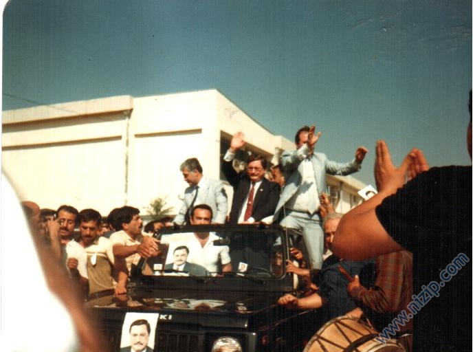Turgut Özal Nizip ziyareti