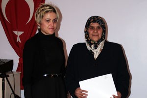 NHEM'de Okuma-Yazma Sertifika Töreni Yapıldı NHEM'de Okuma-Yazma Sertifika Töreni Yapıldı