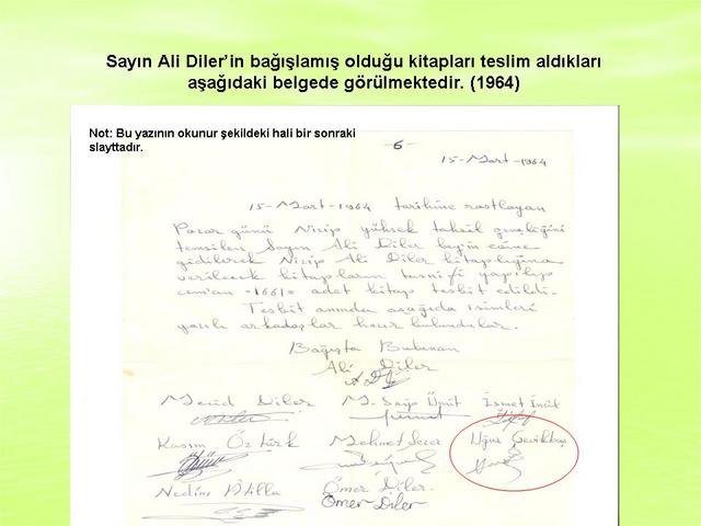 Nizip'in ilk kütüphanesi