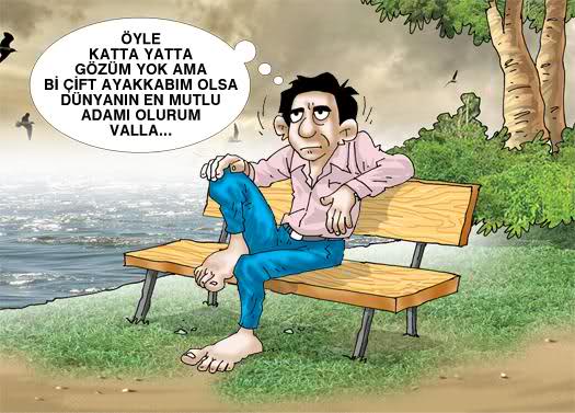 Bir tek ben mi dertliyim?
