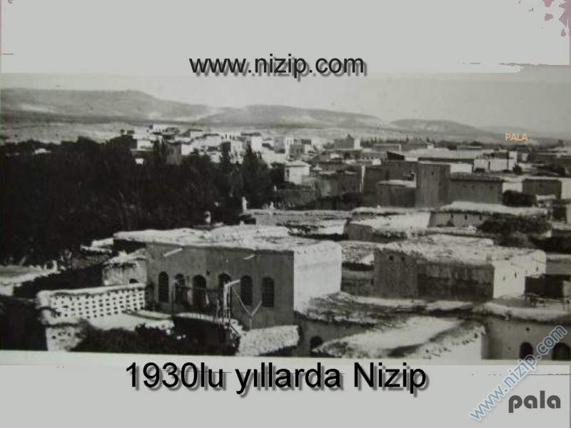 Burası nizip'in neresi 1930