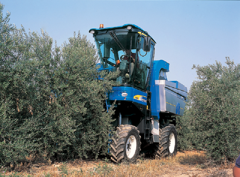 Zeytin toplama makinası..!