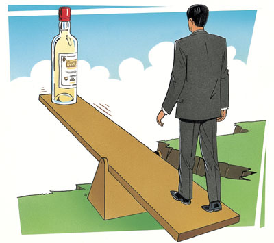 Alkol e hayır