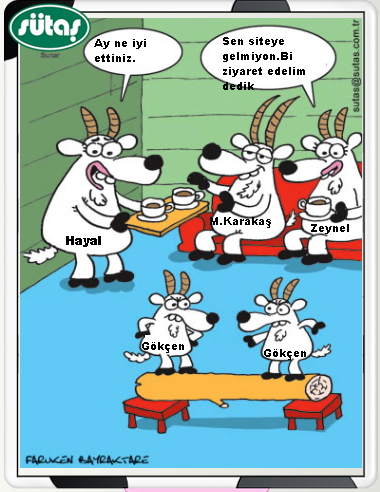 Sütaş karikatürleri Nizip.com'da Olursa.