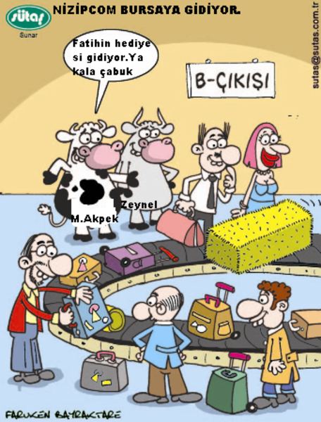 Sütaş karikatürleri Nizip.com'da Olursa.