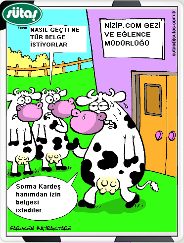 Sütaş karikatürleri Nizip.com'da Olursa.