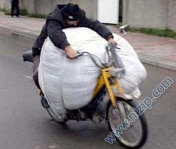 İlginç motosiklet görüntüleri(motosiklet taşımacılığı)