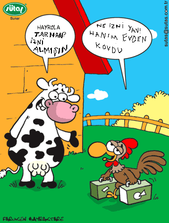 Sütaş karikatürleri Nizip.com'da Olursa.