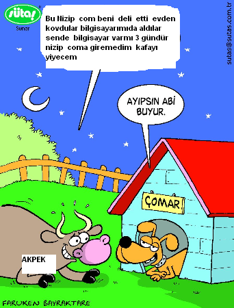 Sütaş karikatürleri Nizip.com'da Olursa.