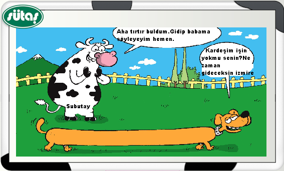 Sütaş karikatürleri Nizip.com'da Olursa.