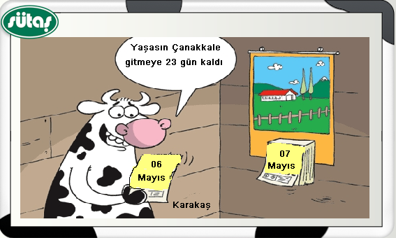 Sütaş karikatürleri Nizip.com'da Olursa.