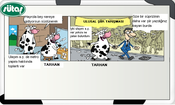 Sütaş karikatürleri Nizip.com'da Olursa.