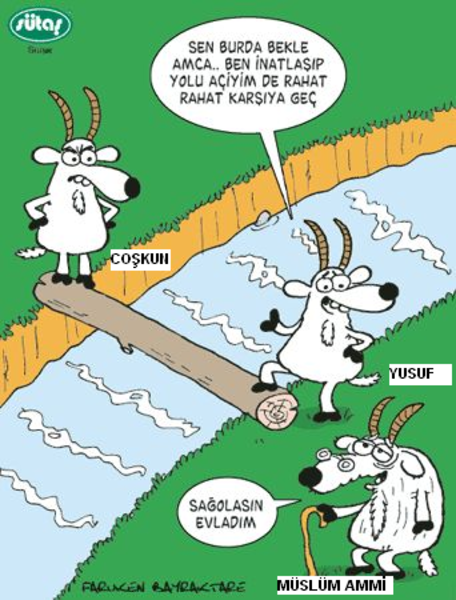 Sütaş karikatürleri Nizip.com'da Olursa.