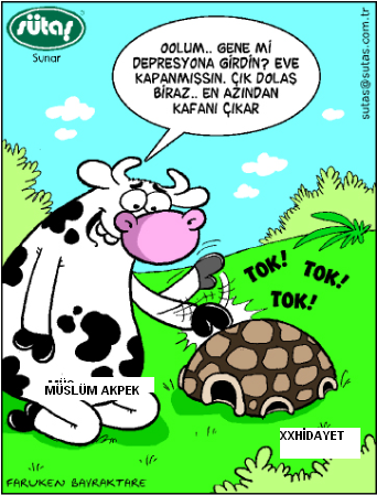 Sütaş karikatürleri Nizip.com'da Olursa.