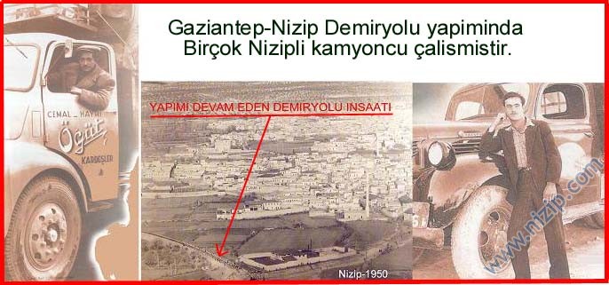 Gaziantep- Nizip Demiryolu 55 Yaşında