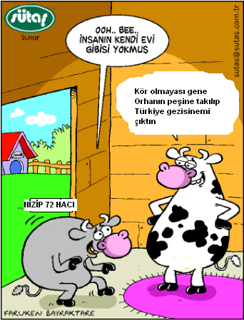 Sütaş karikatürleri Nizip.com'da Olursa.