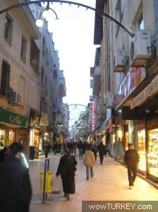 Yayalara özel Çarşı