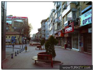 Yayalara özel Çarşı