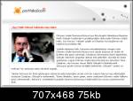 Melih Gökçek bütün beyanlarını eli şakağında yapar ..