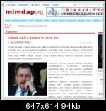 Melih Gökçek bütün beyanlarını eli şakağında yapar ..