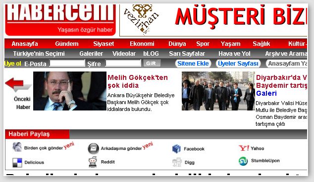 Melih Gökçek bütün beyanlarını eli şakağında yapar ..