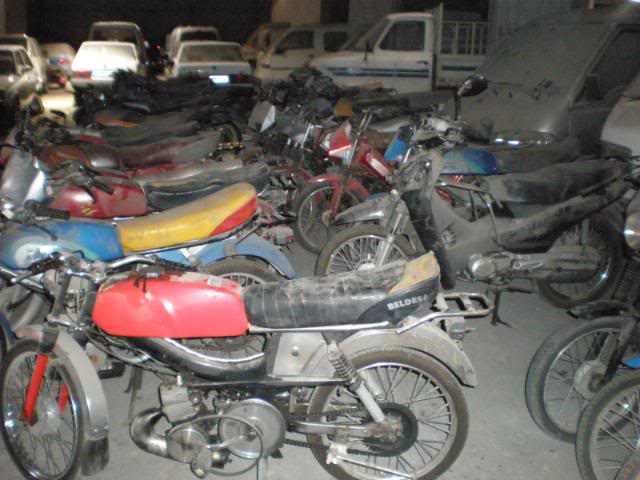 El konan motosikletleri gördünüzmü