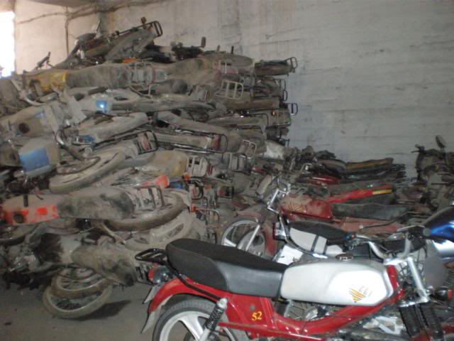 El konan motosikletleri gördünüzmü