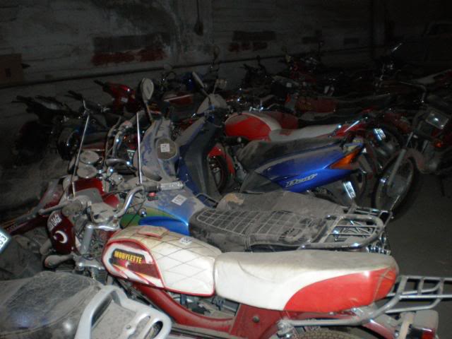 El konan motosikletleri gördünüzmü